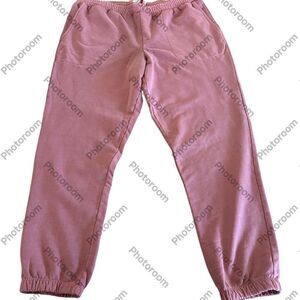 Brooklinen Loungewear Sweatpants Joggers, Rose, NWOT
